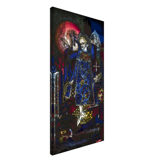 Harry Clarke Gothic Art Nouveau wall decor – premium canvas print reproduction