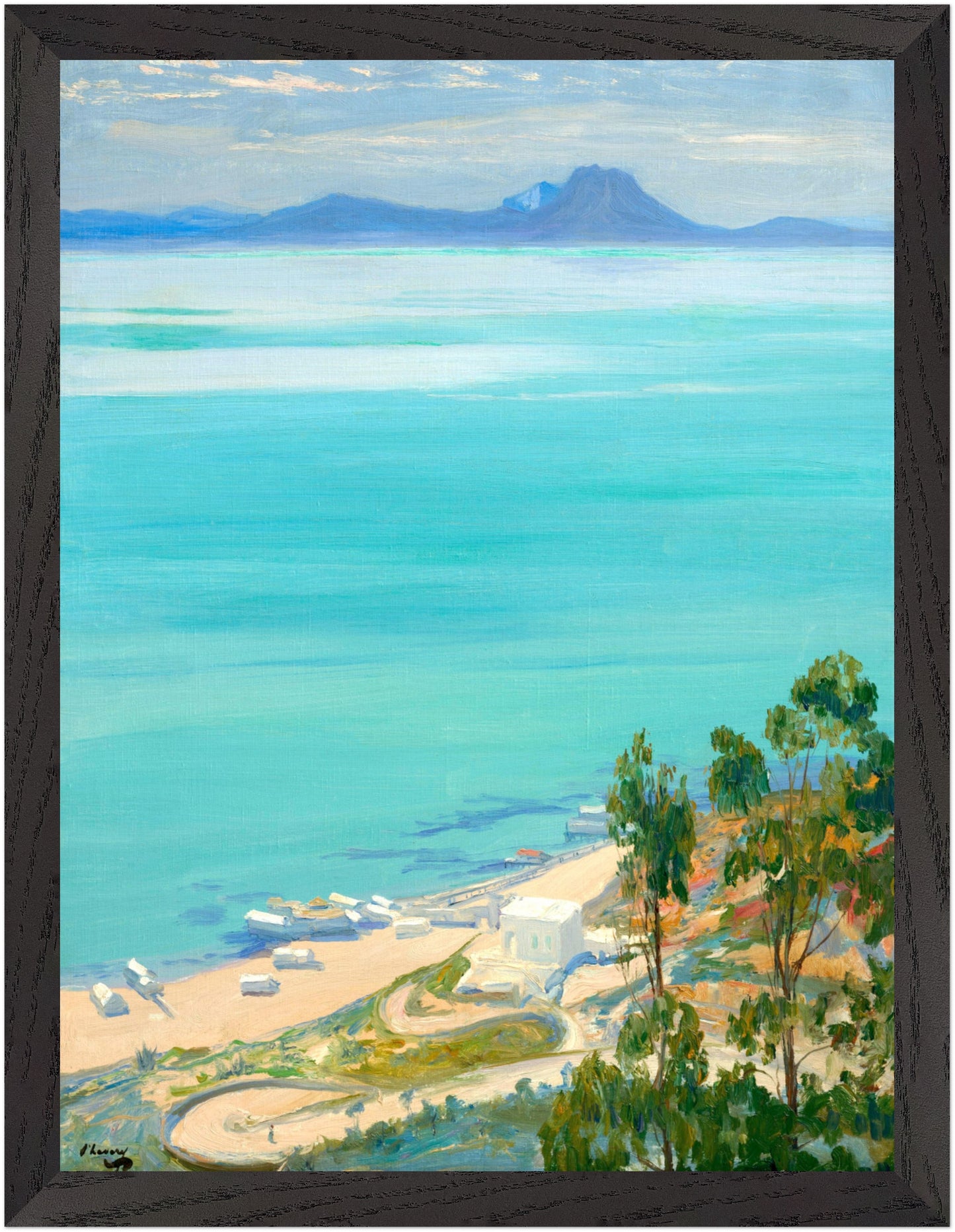 The Bay of Tunis, Morning (1919) – Sir John Lavery Art Print