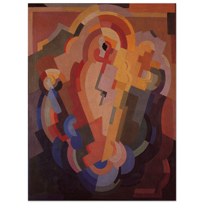 Unframed Abstract Composition (1935) art print 45x60 cm unframed, Mainie Jellett