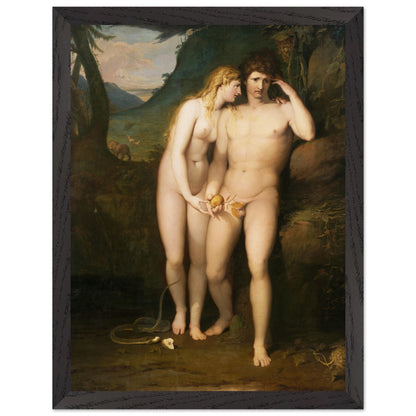 The Temptation of Adam by James Barry framed Collector’s Edition print 30x40 cm